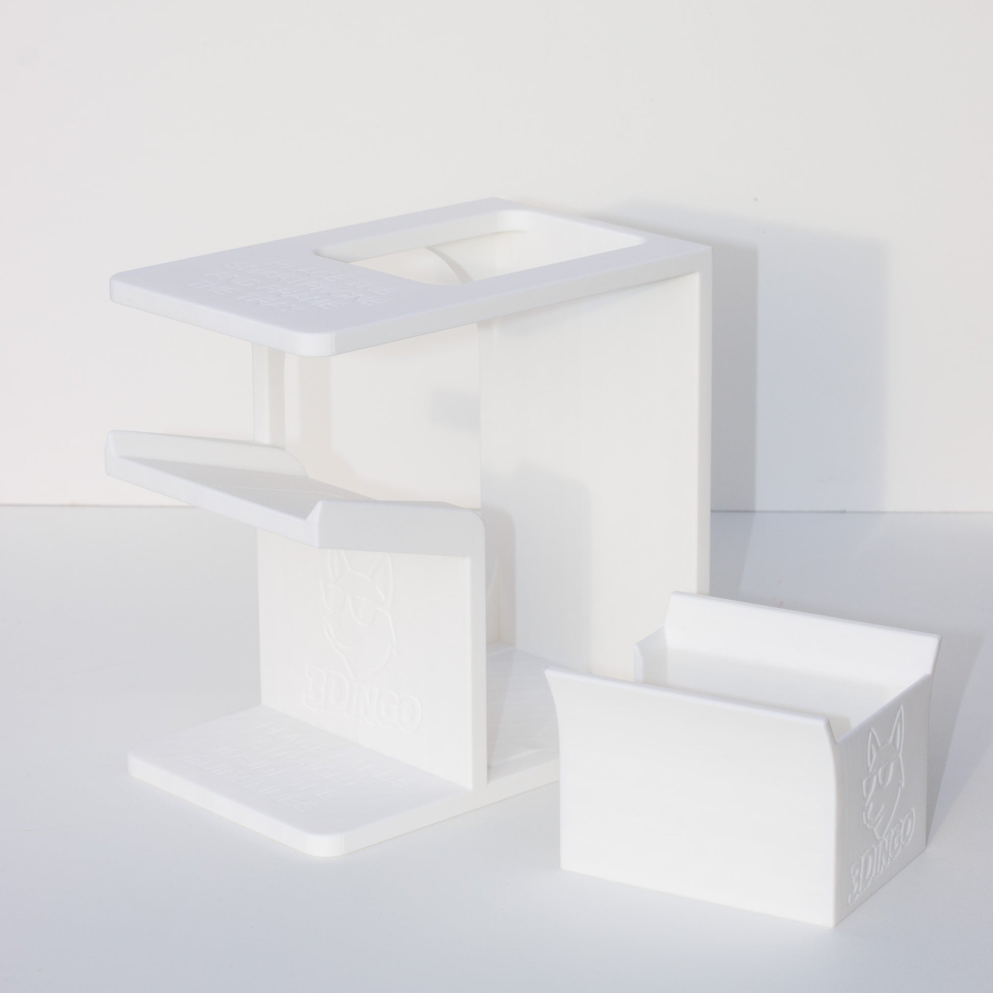 3D Printed - Card Stand Scanner XL Figurine Decor