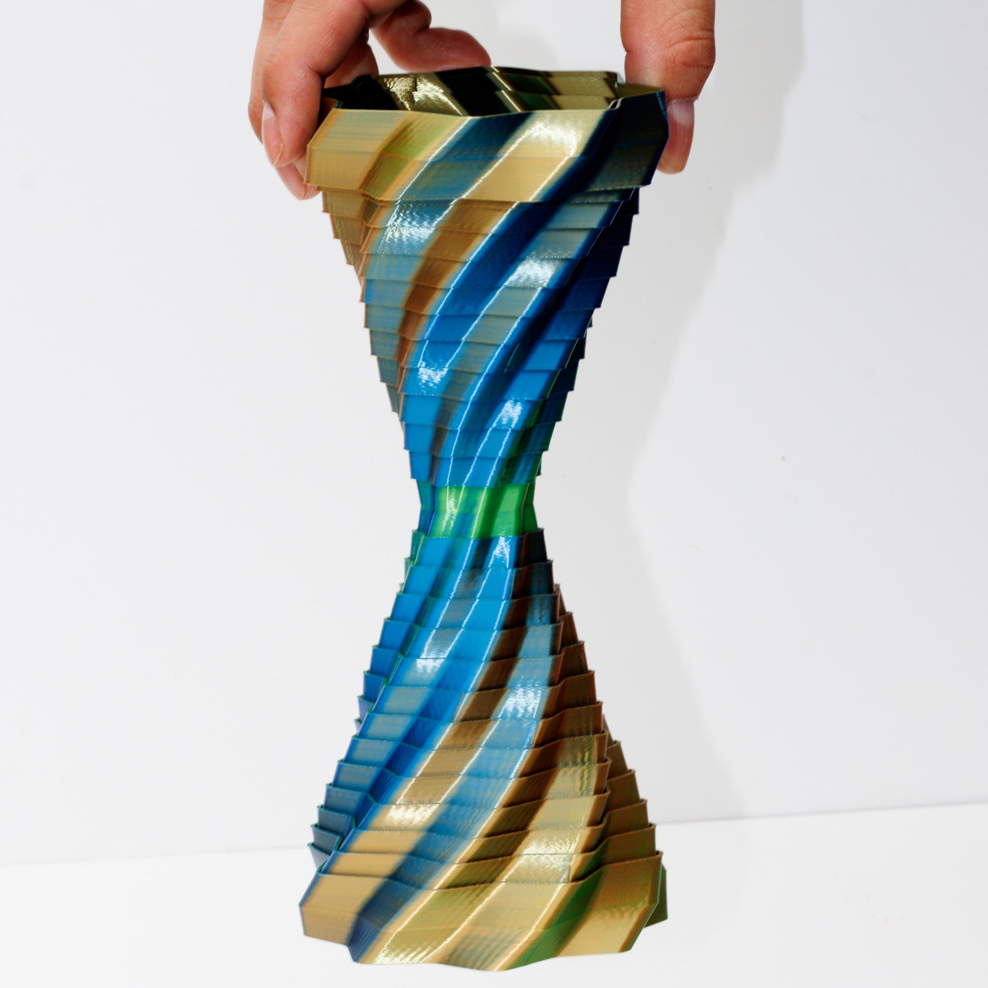 3D Printed - Tornado Tower Fidget PLA Plastic Eco Friendly Figurine