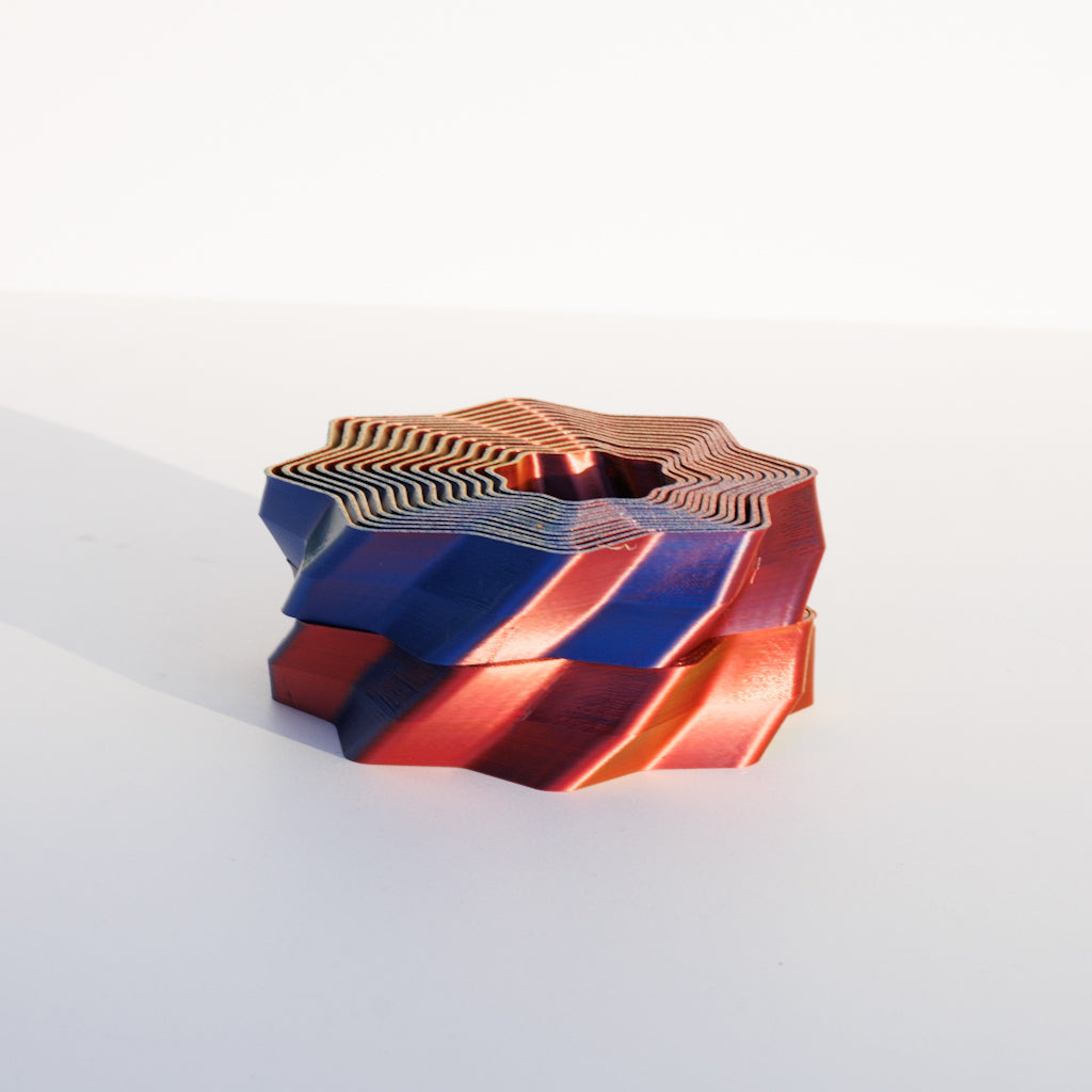 3D Printed - Tornado Tower Fidget PLA Plastic Eco Friendly Figurine