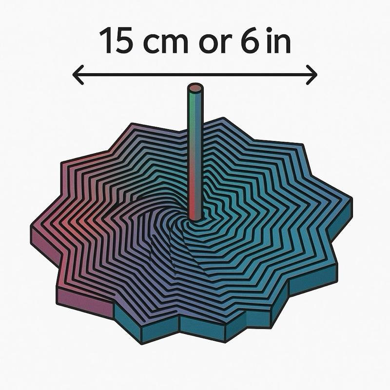 3D Printed Expanded Sensory Fidget Star