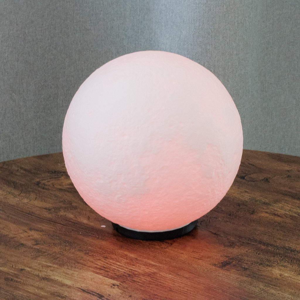 3D Printed - Moon Lamp