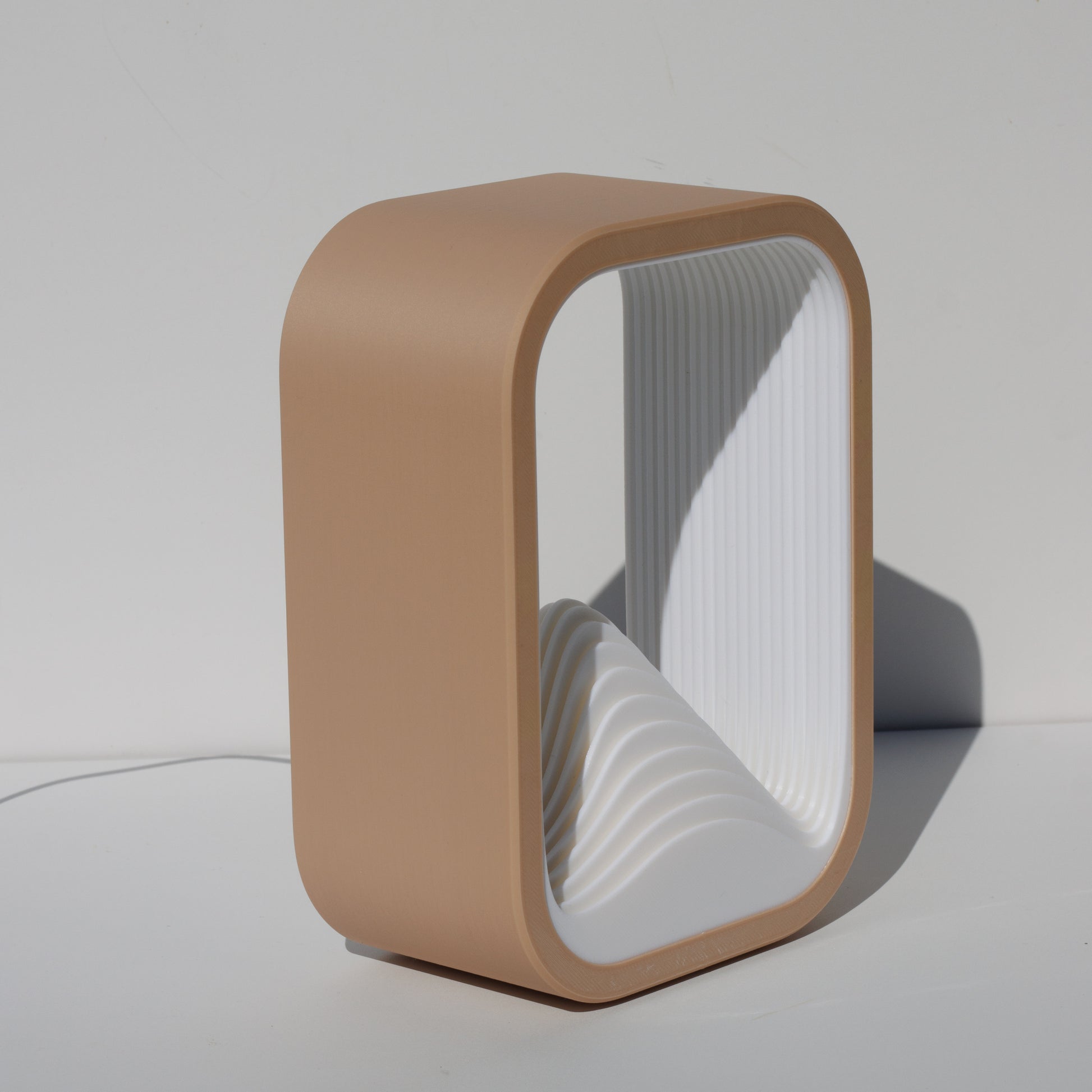 3D Printed Wave Lamp