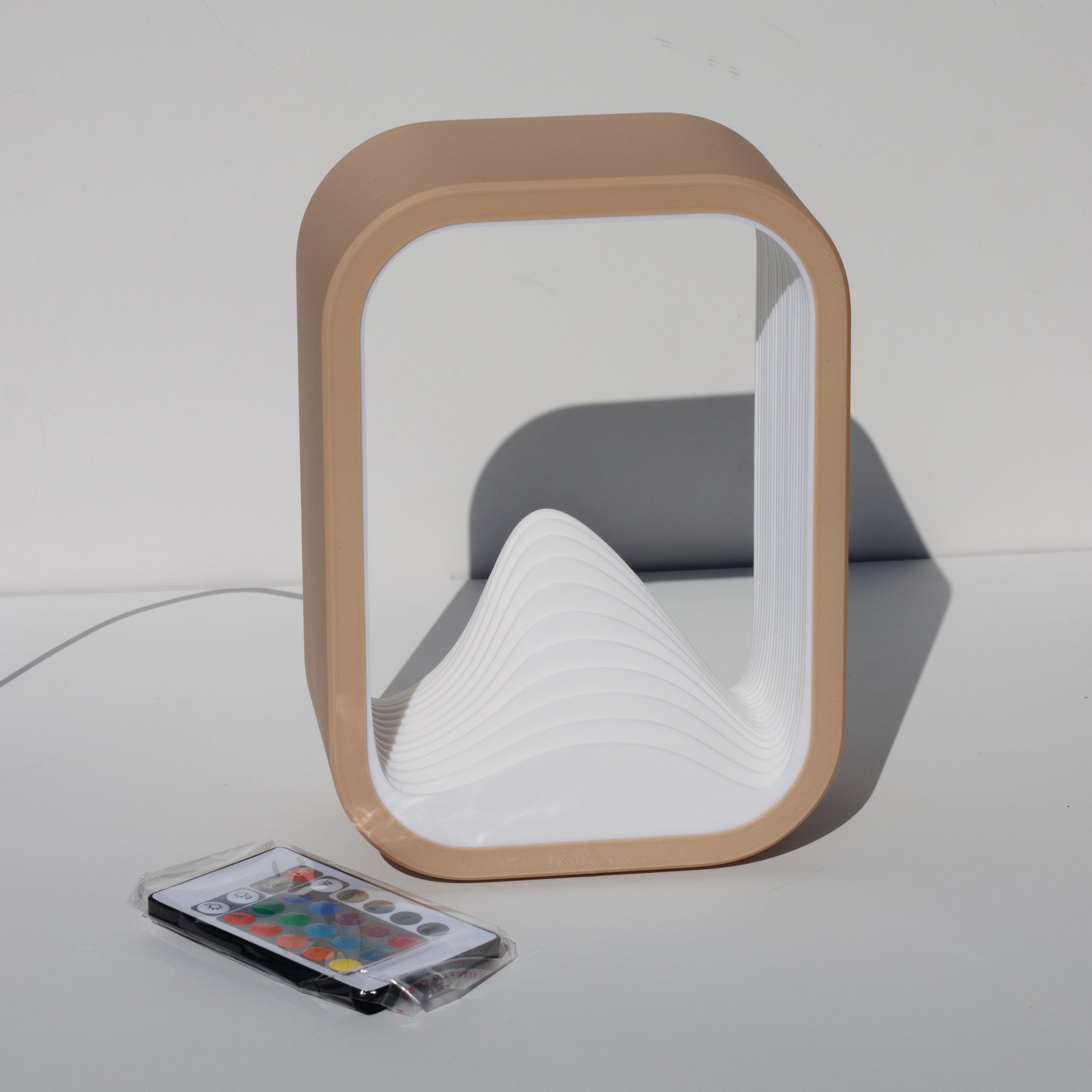 3D Printed Wave Lamp