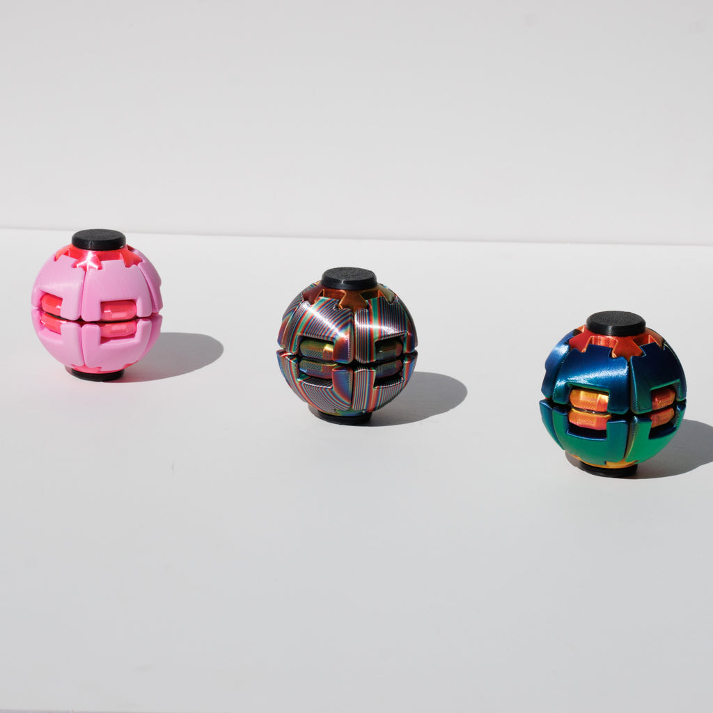 Squishy Ball Figurine, PLA material Eco Friendly, 3D Printed