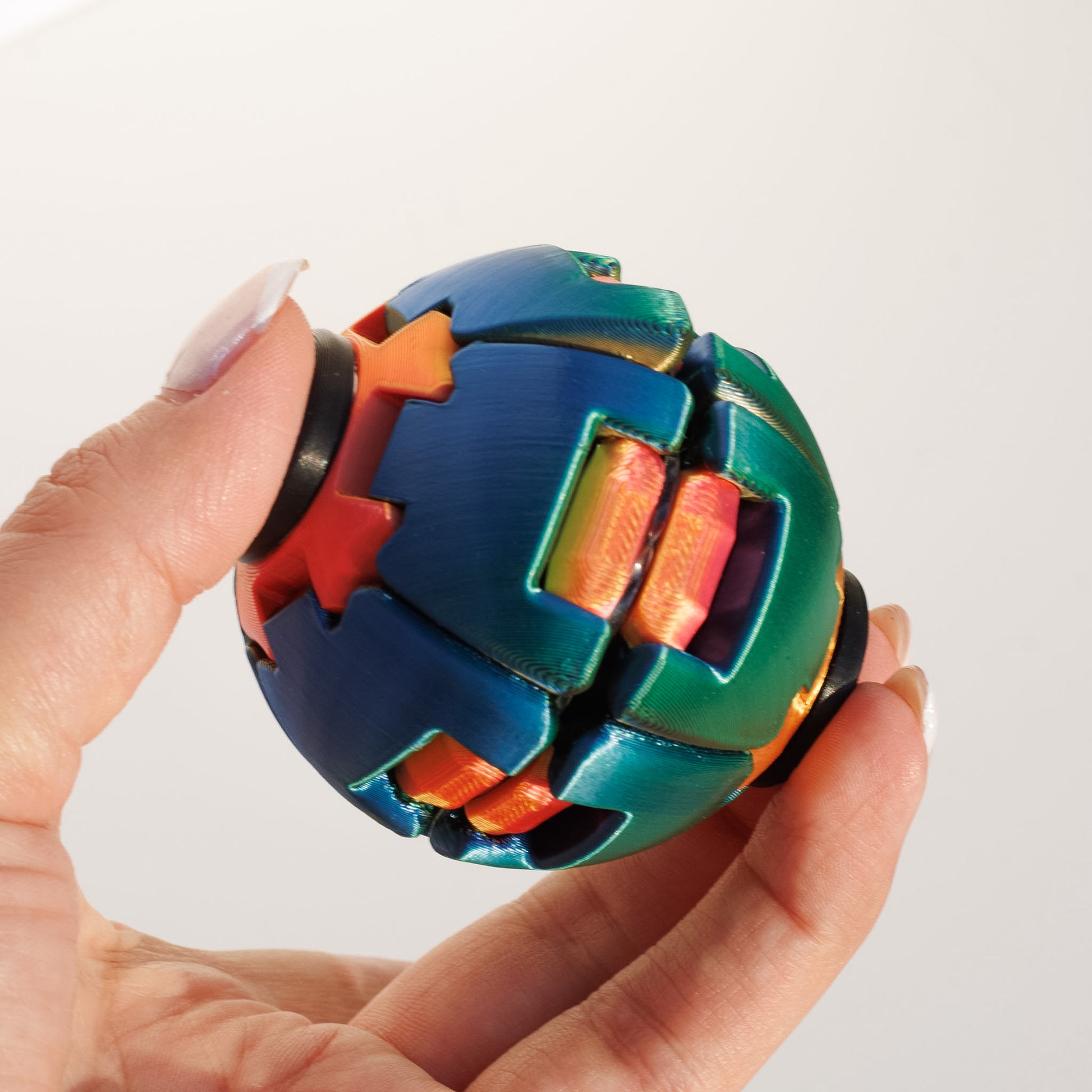 Squishy Ball Figurine, PLA material Eco Friendly, 3D Printed