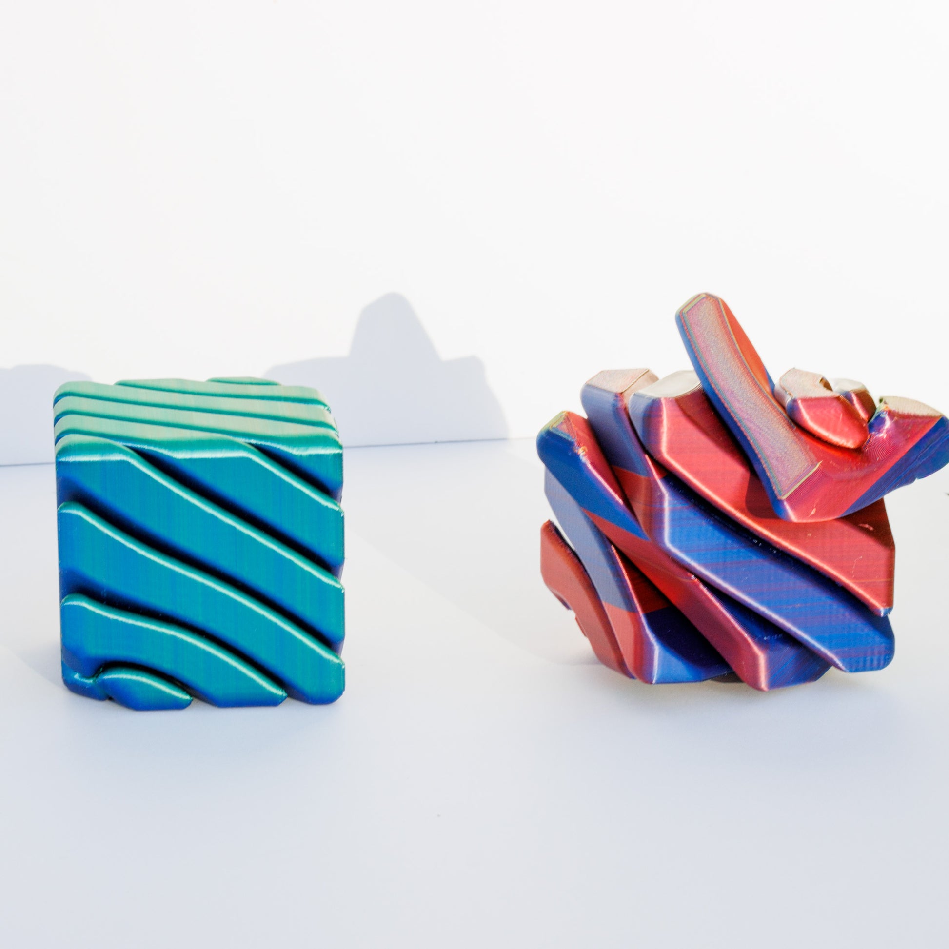3D Printed - Infinity Cube Fidget PLA material Eco Friendly Figurine