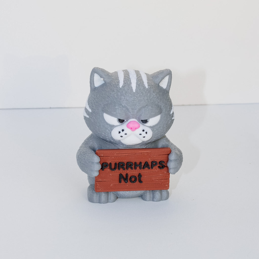3D Printed - Moodimals Tiny Figurine, PLA material Eco Friendly
