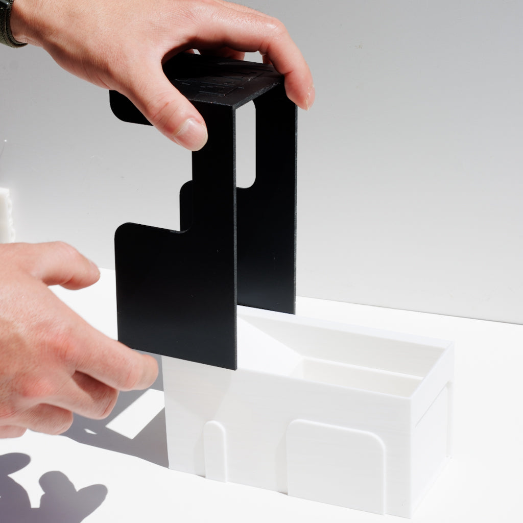 3D Printed - Version 3.0, 2 in 1 Card Scanning Stand