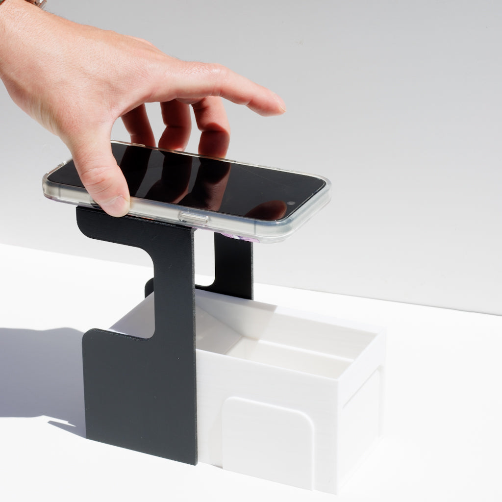 3D Printed - Version 3.0, 2 in 1 Card Scanning Stand