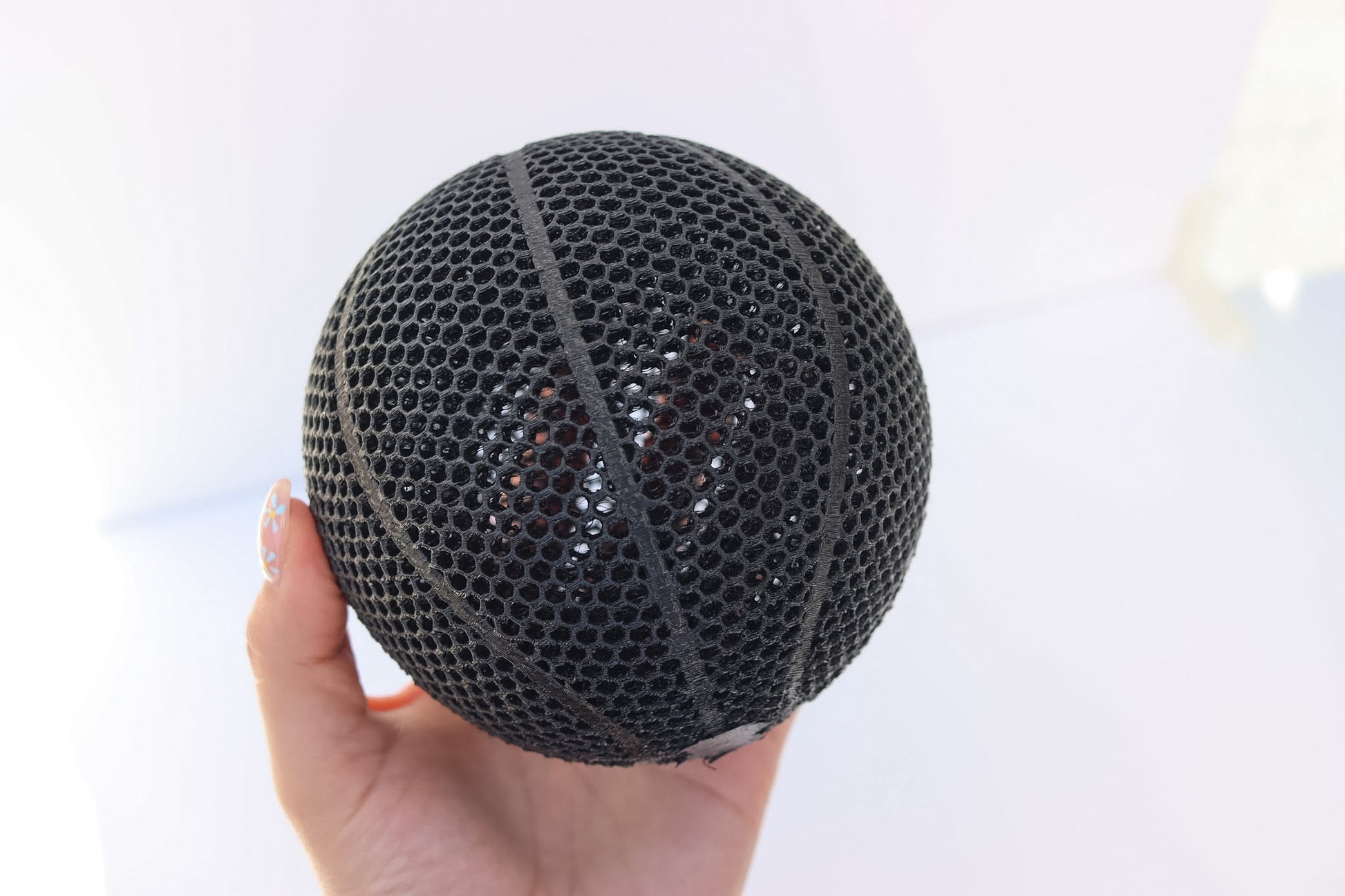 3D printed-Airless Basketball Bounce Figurine