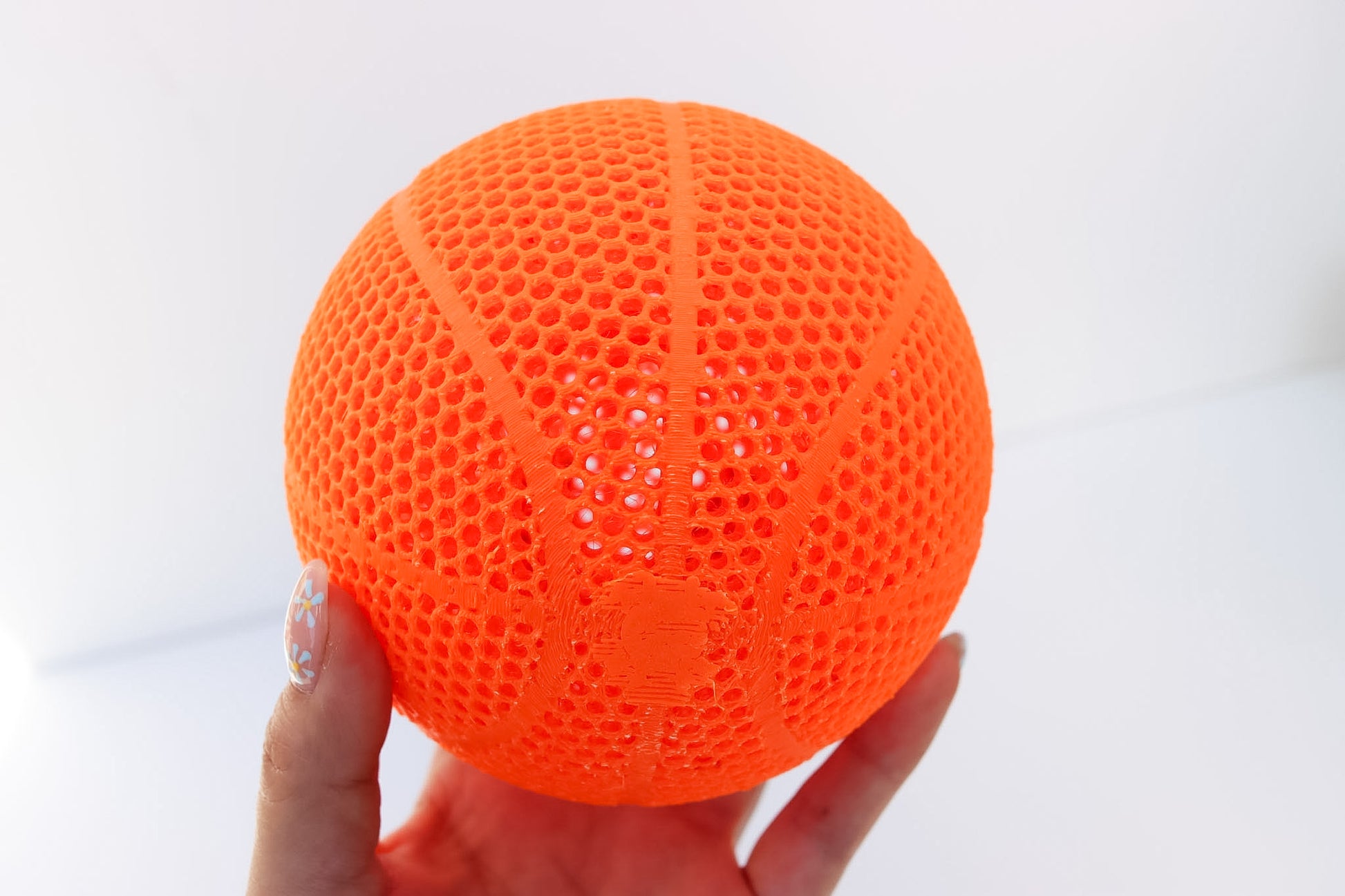 3D printed-Airless Basketball Bounce Figurine