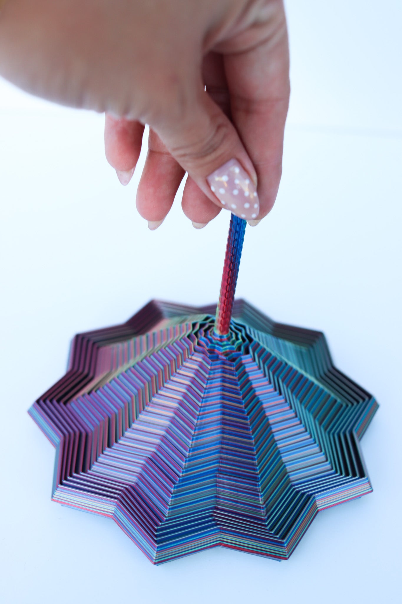 3D Printed Expanded Sensory Fidget Star