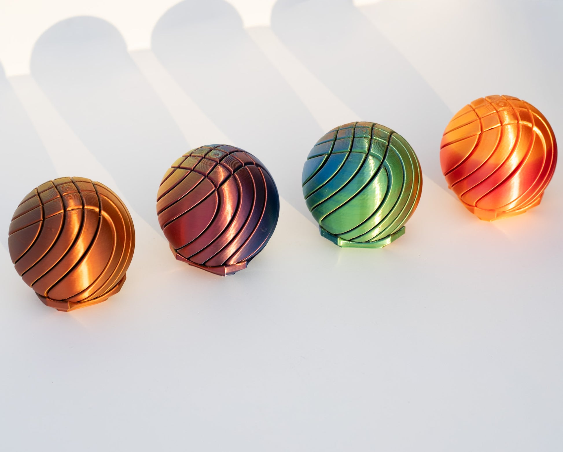 3D Printed - Liquid Ball Figurine, PLA material Eco Friendly