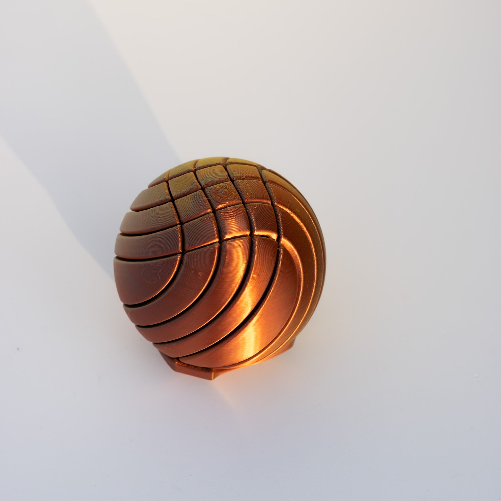 3D Printed - Liquid Ball Figurine, PLA material Eco Friendly