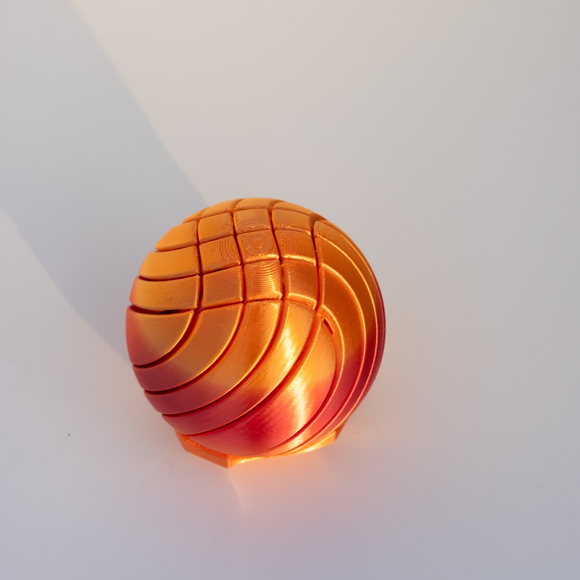 3D Printed - Liquid Ball Figurine, PLA material Eco Friendly