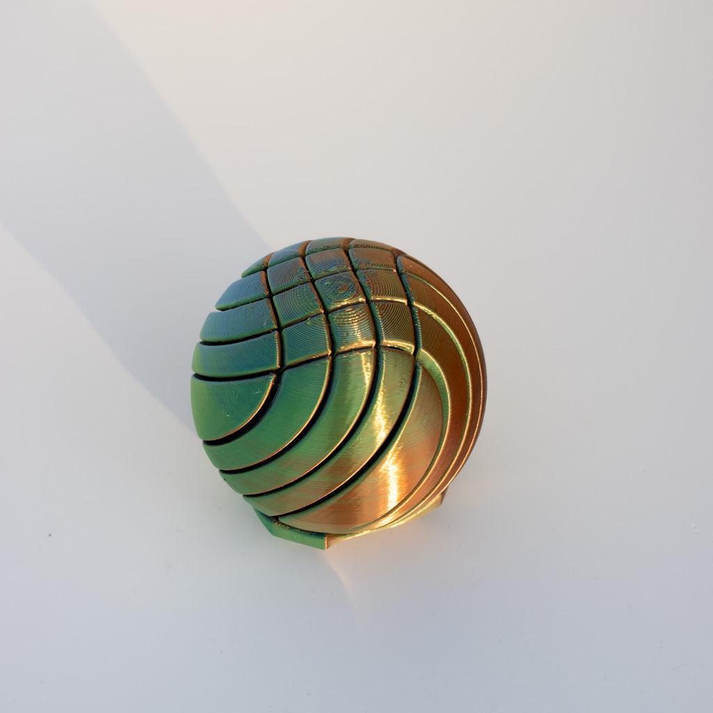 3D Printed - Liquid Ball Figurine, PLA material Eco Friendly