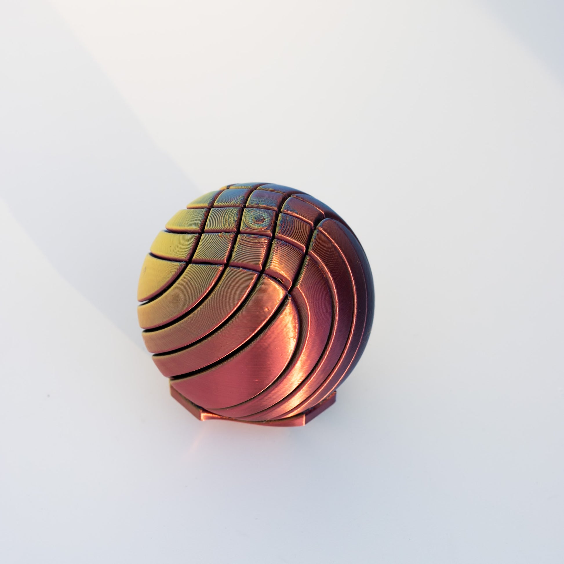 3D Printed - Liquid Ball Figurine, PLA material Eco Friendly