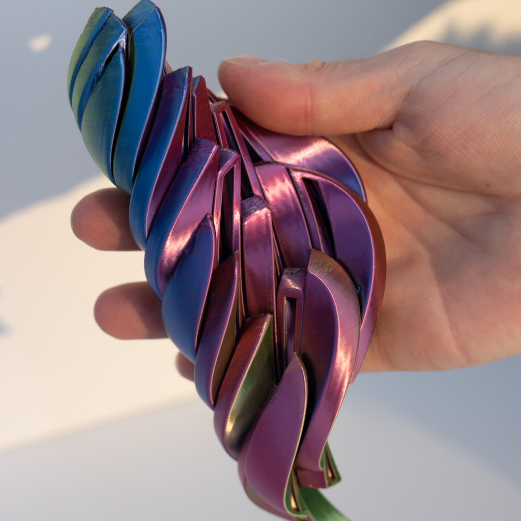 3D Printed - Liquid Ball Figurine, PLA material Eco Friendly
