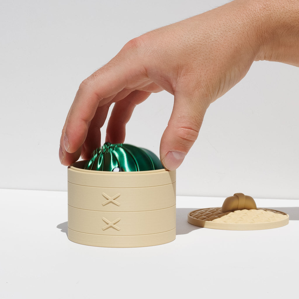 3D Printed - Dumpling Ball Fidget Figurine, PLA material Eco Friendly